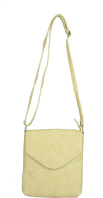 

Merci Women Casual White PU Sling Bag