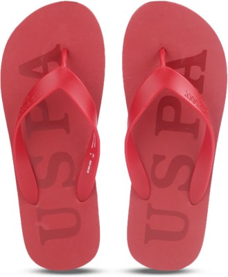 

U.S. Polo Assn HENRY Flip Flops, Red