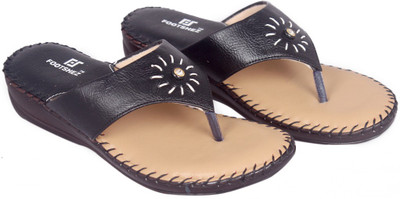 

Footshez Slippers, Black