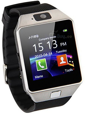

SYL Yezz Andy 5EI3 Silver Smartwatch(Black Strap Free Size)