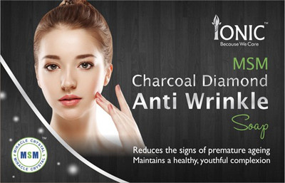 

Ionic MSM Charcoal Anti Wrinkle Soap(75 g)
