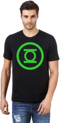 IRONGRIT Printed Men Round Neck Black T-Shirt