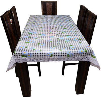 

The Trendy Printed 6 Seater Table Cover(Multicolor, PVC)