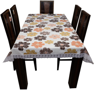 

The Trendy Printed 8 Seater Table Cover(Multicolor, PVC)