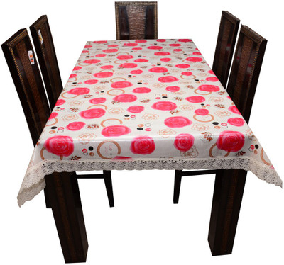 

The Trendy Printed 8 Seater Table Cover(Multicolor, PVC)