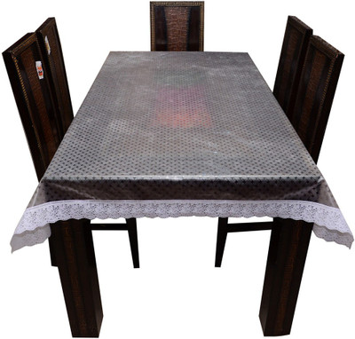 

The Trendy Printed 6 Seater Table Cover(Multicolor, PVC)
