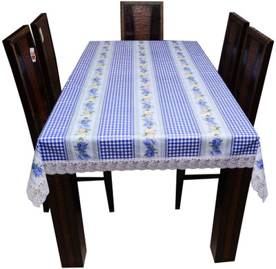 

The Trendy Printed 8 Seater Table Cover(Multicolor, PVC)