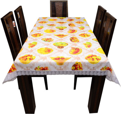 

The Trendy Printed 8 Seater Table Cover(Multicolor, PVC)