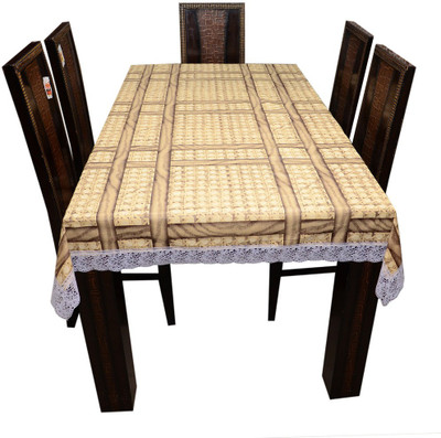 

The Trendy Printed 8 Seater Table Cover(Multicolor, PVC)