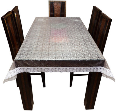 

The Trendy Printed 6 Seater Table Cover(Multicolor, PVC)
