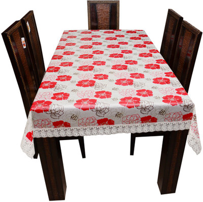 

The Trendy Printed 6 Seater Table Cover(Multicolor, PVC)