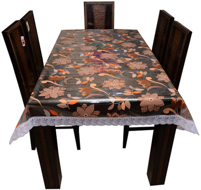 

The Trendy Printed 6 Seater Table Cover(Multicolor, PVC)