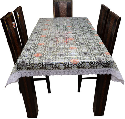 

The Trendy Printed 8 Seater Table Cover(Multicolor, PVC)