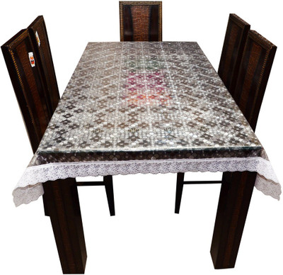 

The Trendy Printed 8 Seater Table Cover(Multicolor, PVC)