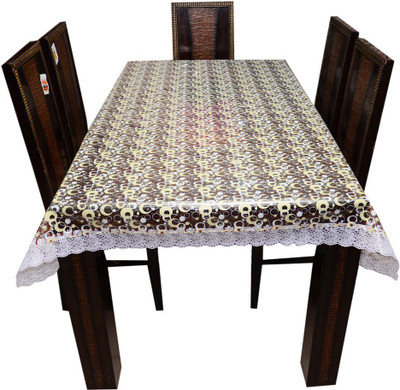 

The Trendy Printed 6 Seater Table Cover(Multicolor, PVC)