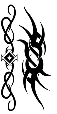 

Savii Men Women Temporary Tattoo(Arm Design)