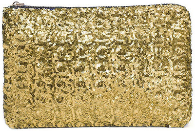 

Futaba Cosmetic Pouch(Gold), Golden