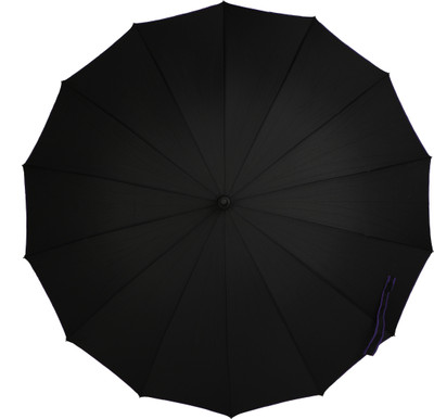 

HOU-DY Pongee Unisex Umbrella(Black)