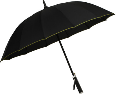 

HOU-DY Pongee Unisex Stylish Umbrella(Black)
