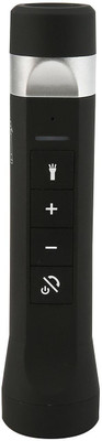 

VibeX ™ 4 in 1 Riding Cycling Music Torch Bluetooth Speaker MP3 Multi-Speaker Power Bank Charger AXA-Type-136 Led Light, Bluetooth, USB Charger(Black)