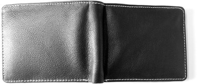 

Rebel Color Men Black, Tan Genuine Leather Wallet(7 Card Slots)