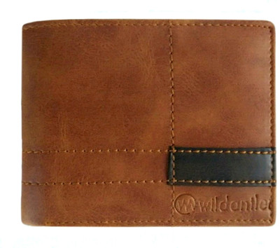 

Wildantler Men Multicolor Genuine Leather Wallet(6 Card Slots), Tan