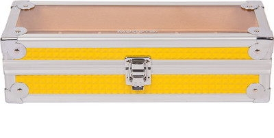 View medetai WWB Watch Box(Yellow, Holds 06 Watches) Wrist Watches Price Online(Medetai)