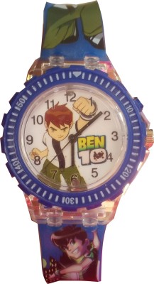 Zest4Kids Ben10 seven lights Watch  - For Boys   Watches  (Zest4Kids)