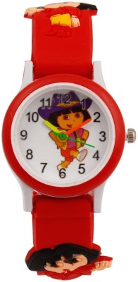 SS Traders Cute Red Dora Watch  - For Girls   Watches  (SS Traders)