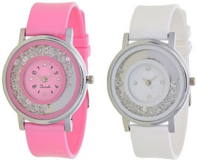 ReniSales Trandy Look New Diamond Combo Watch  - For Girls   Watches  (ReniSales)