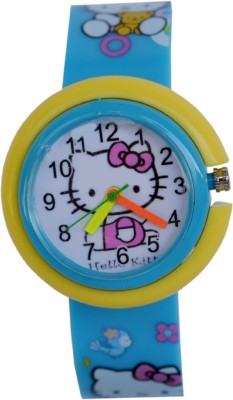 Creator Hello Kitty Blue(Random Colours Available)Round Dial Gift Analog Watch  - For Boys & Girls   Watches  (Creator)