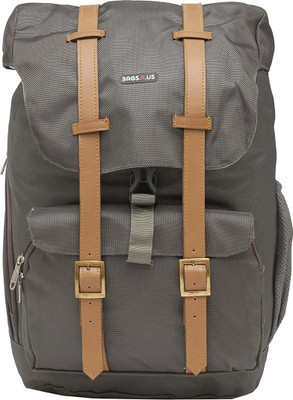 Bags R Us Rustic 19 L Backpack(Grey), Ash grey