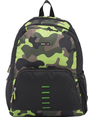 

Bags R Us Voyager Camo 36 L Laptop Backpack(Black, Green)