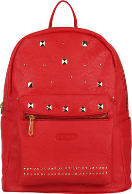 

Bags R Us Studded 12 L Backpack(Red)