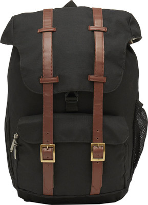 Bags R Us Rustic 19 L Backpack(Black)