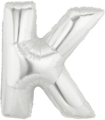 

ROCK THE PARTY Solid BLAV 00009 Balloon(Silver, Pack of 1)