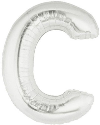 

JR EVENTS Solid BL AU 00004 Balloon(Silver, Pack of 1)