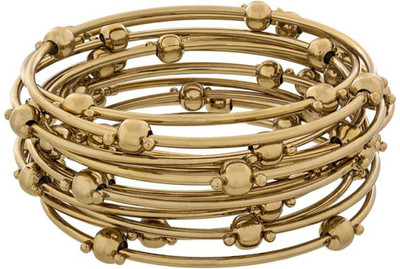 RENAISSANCE TRADERS Alloy Gold-plated Bangle