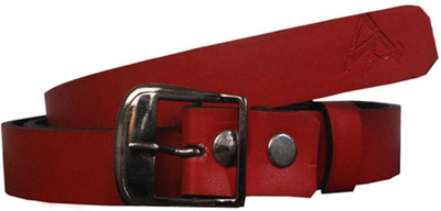 

Sondagar Arts Women Casual, Party, Formal, Evening Red Artificial Leather Belt