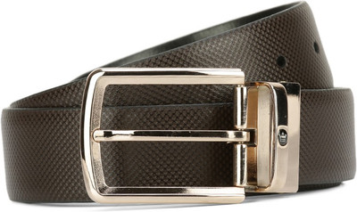 

Louis Philippe Men Black Genuine Leather Reversible Belt, Brown
