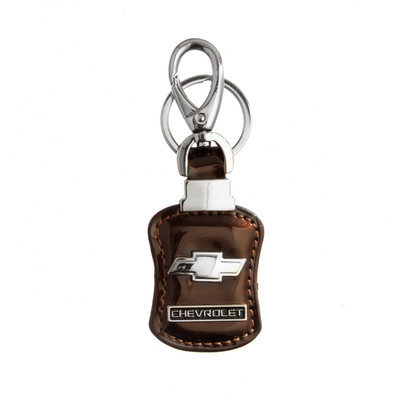 

Techpro Brown Glossy Leatherite Chevrolet Locking Key Chain(Multicolor)
