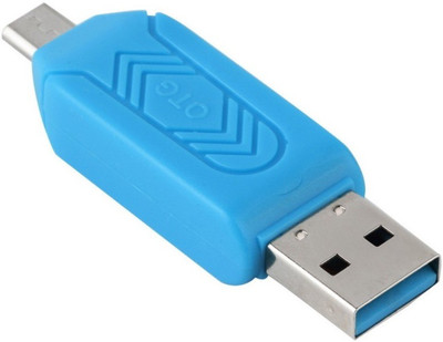 

YTM OTG SD and Micro SD Card Reader(Blue)