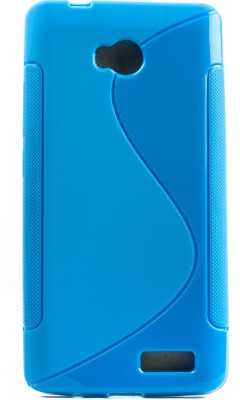 Mystry Box Back Cover for Micromax Canvas Juice 4 Q382(Blue, Silicon, Pack of: 1)