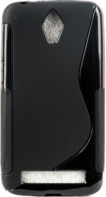 Mystry Box Back Cover for Micromax Canvas Blaze 4G Q400(Black, Silicon, Pack of: 1)