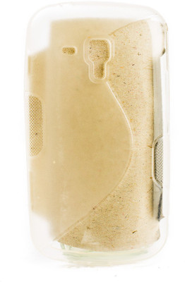The Little Shop Back Cover for Samsung Galaxy S Duos 2 S7562(Transparent, Shock Proof, Rubber) Flipkart