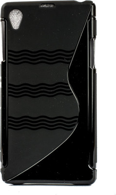 The Little Shop Back Cover for Sony Xperia Z1 L39H(Black, Shock Proof, Rubber) Flipkart