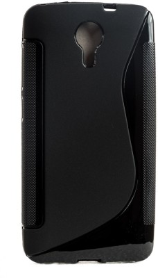 Mystry Box Back Cover for Micromax Canvas Express 2 E313(Black, Silicon, Pack of: 1)
