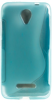 Mystry Box Back Cover for Micromax Canvas Amaze Q395(Blue, Silicon, Pack of: 1)