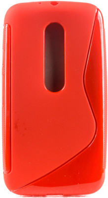The Little Shop Back Cover for Motorola Moto G (3rd Generation)(Orange, Shock Proof, Rubber) Flipkart