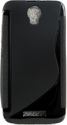 Mystry Box Back Cover for Micromax Juice 2 Q5001(Black, Silicon, Pack of: 1)